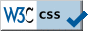 Logo W3C CSS